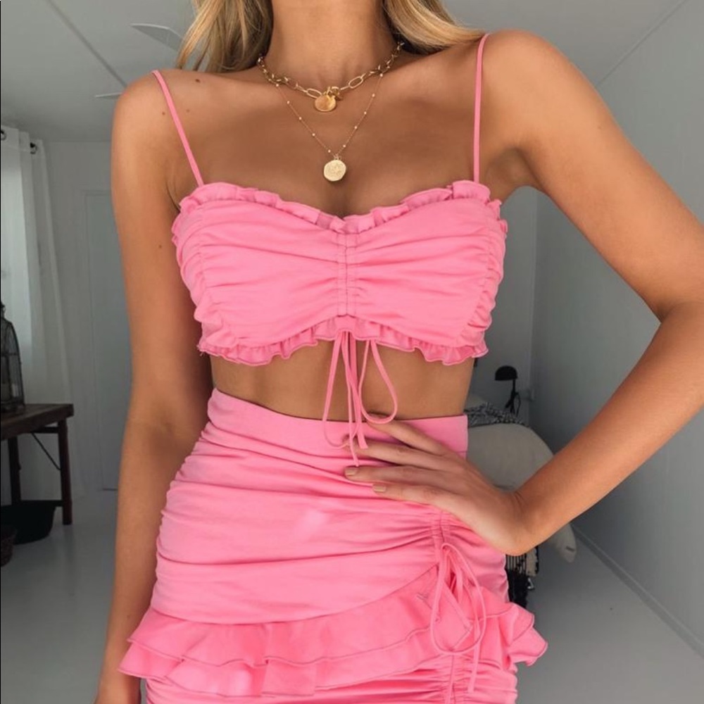 Tiger mist Colorado top (NO SKIRT)